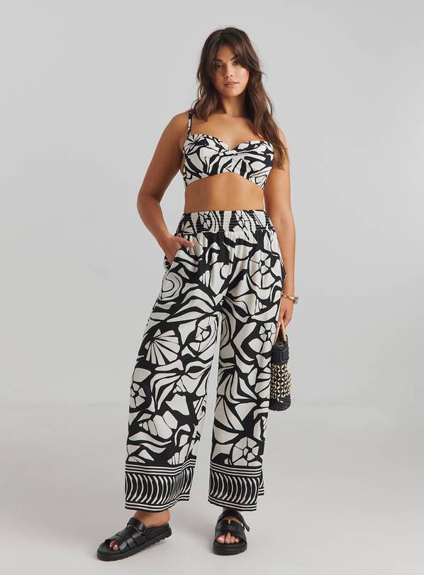 SIMPLY BE Magisculpt Beach Trousers 14